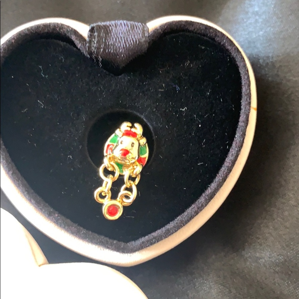 Cute rain deer charm for bracelet